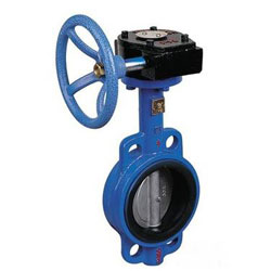 蜗轮对夹式软密封蝶阀